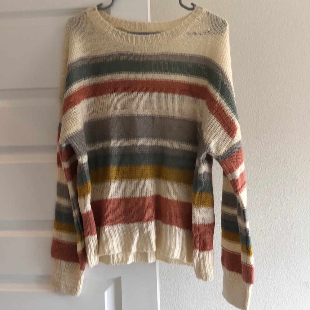Stripe sweater